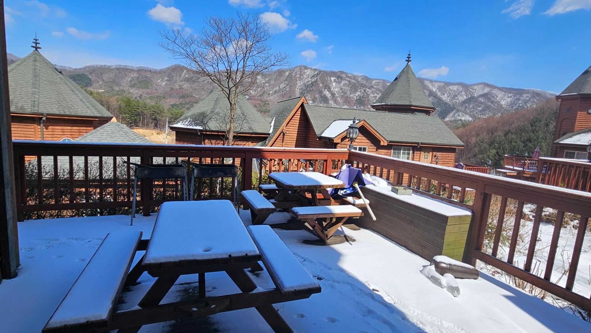 Elf Resort Hotel Pyeongchang Buitenkant foto